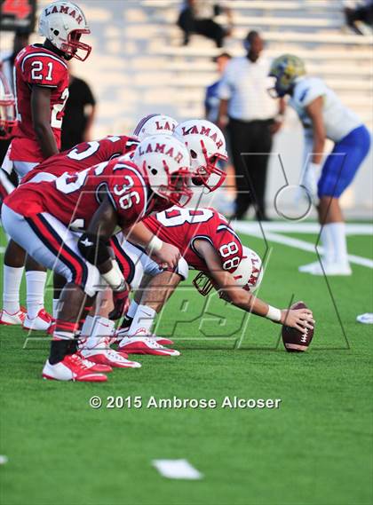 Thumbnail 2 in Lamar vs. Fort Bend Elkins photogallery.