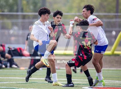 Thumbnail 2 in Progreso vs. La Vernia (UIL Region IV 4A D1 Soccer Semifinals) photogallery.
