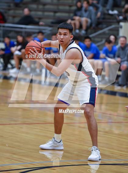 Thumbnail 1 in MacArthur [Douglas] vs Jefferson (SAISD Basketball Tournament) photogallery.