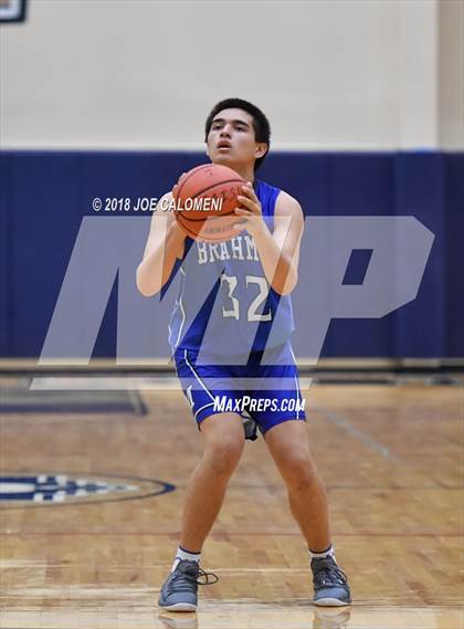 Thumbnail 2 in MacArthur [Douglas] vs Jefferson (SAISD Basketball Tournament) photogallery.