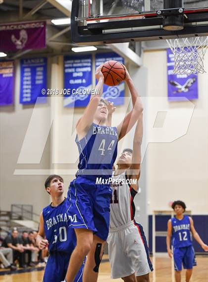 Thumbnail 3 in MacArthur [Douglas] vs Jefferson (SAISD Basketball Tournament) photogallery.