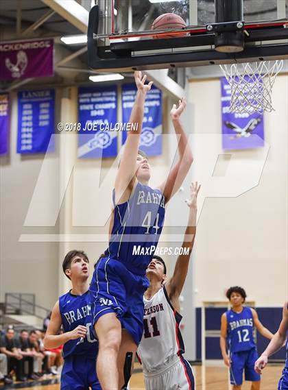 Thumbnail 1 in MacArthur [Douglas] vs Jefferson (SAISD Basketball Tournament) photogallery.