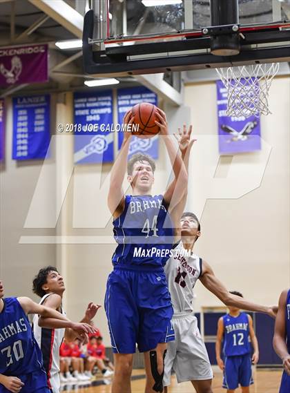 Thumbnail 3 in MacArthur [Douglas] vs Jefferson (SAISD Basketball Tournament) photogallery.