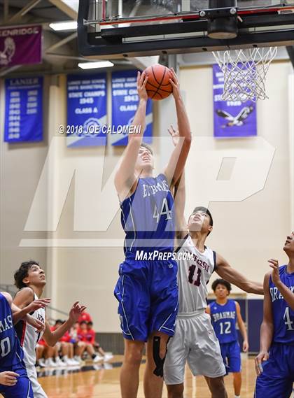 Thumbnail 1 in MacArthur [Douglas] vs Jefferson (SAISD Basketball Tournament) photogallery.