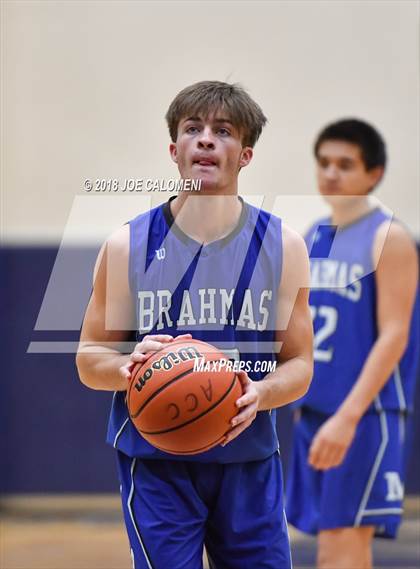 Thumbnail 2 in MacArthur [Douglas] vs Jefferson (SAISD Basketball Tournament) photogallery.