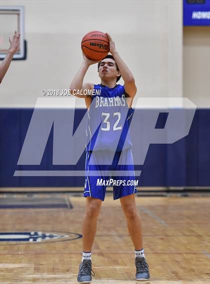 Thumbnail 3 in MacArthur [Douglas] vs Jefferson (SAISD Basketball Tournament) photogallery.