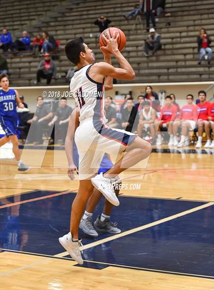 Thumbnail 2 in MacArthur [Douglas] vs Jefferson (SAISD Basketball Tournament) photogallery.