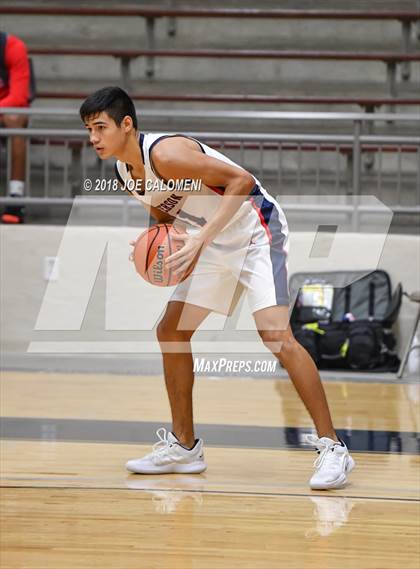 Thumbnail 1 in MacArthur [Douglas] vs Jefferson (SAISD Basketball Tournament) photogallery.