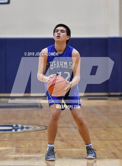 Thumbnail 1 in MacArthur [Douglas] vs Jefferson (SAISD Basketball Tournament) photogallery.