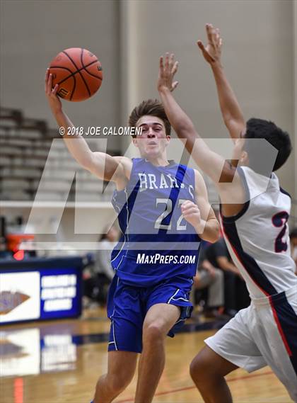 Thumbnail 2 in MacArthur [Douglas] vs Jefferson (SAISD Basketball Tournament) photogallery.
