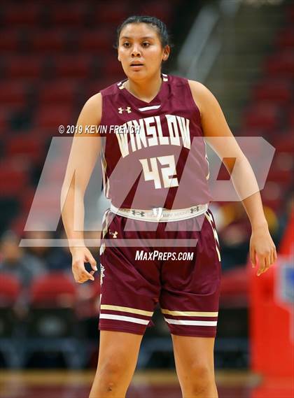 Thumbnail 3 in Winslow vs. Page (AIA 3A Semifinals) photogallery.