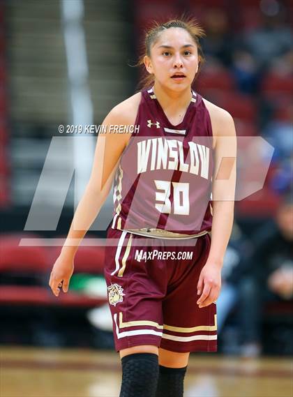 Thumbnail 2 in Winslow vs. Page (AIA 3A Semifinals) photogallery.