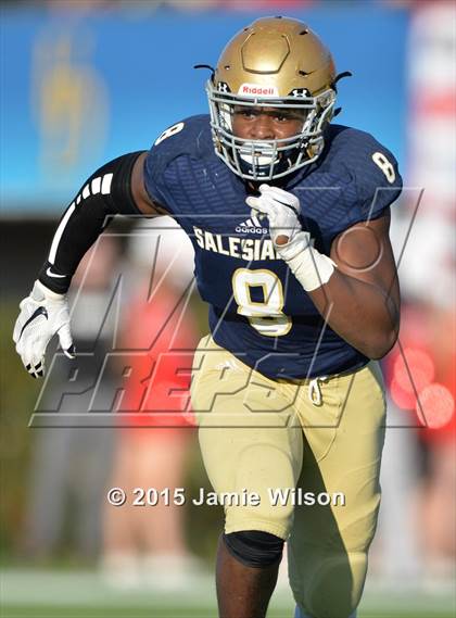 Thumbnail 3 in Salesianum vs. Smyrna (DIAA Division 1 Final) photogallery.