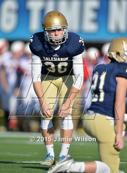 Thumbnail 3 in Salesianum vs. Smyrna (DIAA Division 1 Final) photogallery.