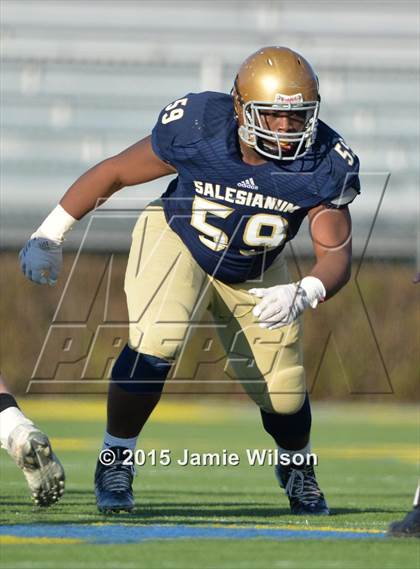 Thumbnail 2 in Salesianum vs. Smyrna (DIAA Division 1 Final) photogallery.