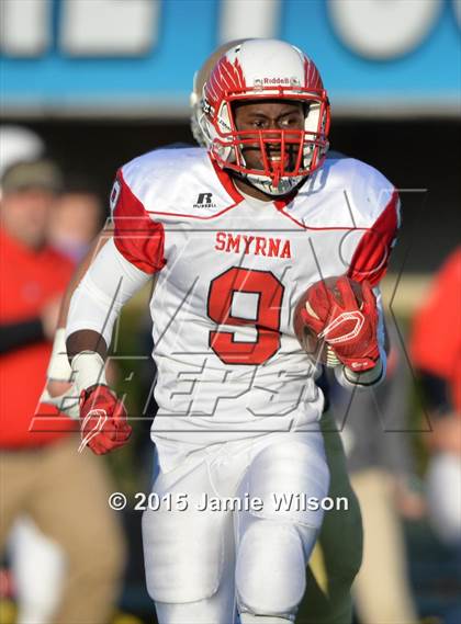Thumbnail 3 in Salesianum vs. Smyrna (DIAA Division 1 Final) photogallery.