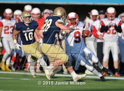 Thumbnail 1 in Salesianum vs. Smyrna (DIAA Division 1 Final) photogallery.