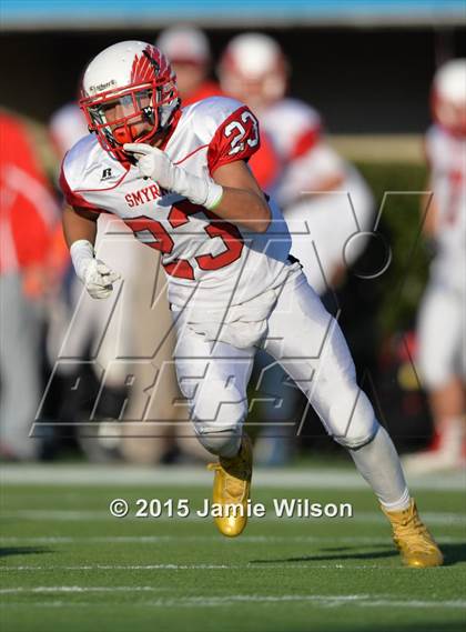 Thumbnail 2 in Salesianum vs. Smyrna (DIAA Division 1 Final) photogallery.