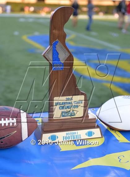 Thumbnail 3 in Salesianum vs. Smyrna (DIAA Division 1 Final) photogallery.