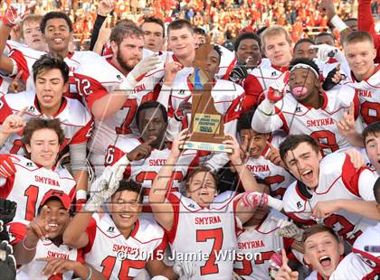 Thumbnail 2 in Salesianum vs. Smyrna (DIAA Division 1 Final) photogallery.