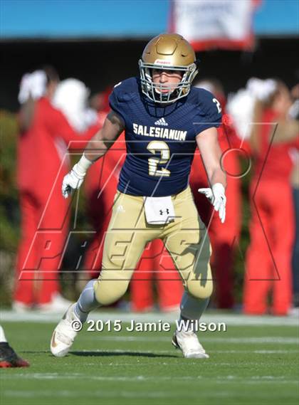 Thumbnail 2 in Salesianum vs. Smyrna (DIAA Division 1 Final) photogallery.