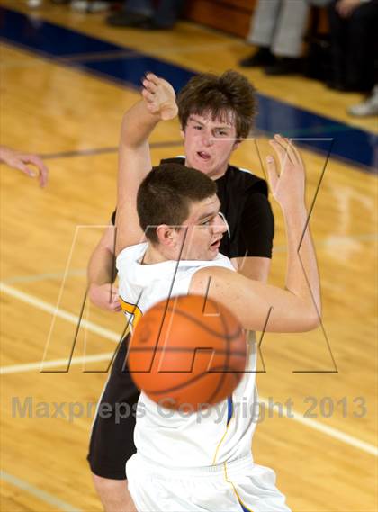 Thumbnail 2 in Newport vs Newport Central Catholic (36th District Tournament) photogallery.