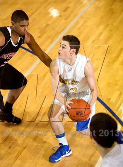 Thumbnail 3 in Newport vs Newport Central Catholic (36th District Tournament) photogallery.