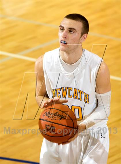 Thumbnail 3 in Newport vs Newport Central Catholic (36th District Tournament) photogallery.