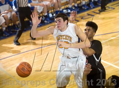 Thumbnail 1 in Newport vs Newport Central Catholic (36th District Tournament) photogallery.