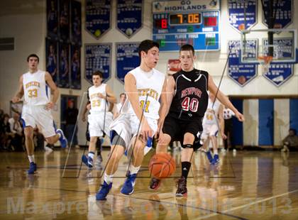 Thumbnail 3 in Newport vs Newport Central Catholic (36th District Tournament) photogallery.