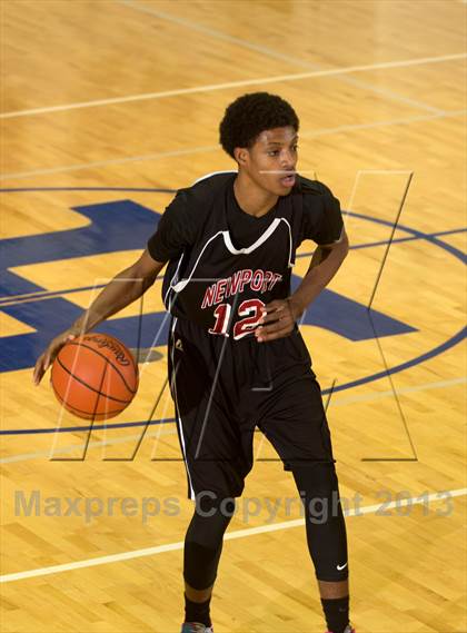 Thumbnail 1 in Newport vs Newport Central Catholic (36th District Tournament) photogallery.