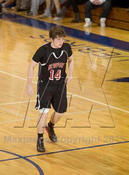 Thumbnail 3 in Newport vs Newport Central Catholic (36th District Tournament) photogallery.