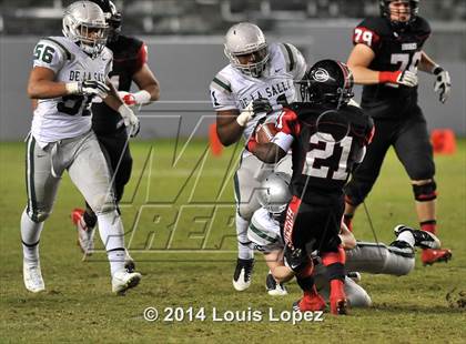 Thumbnail 1 in Centennial vs. De La Salle (CIF Open DIV Final) photogallery.