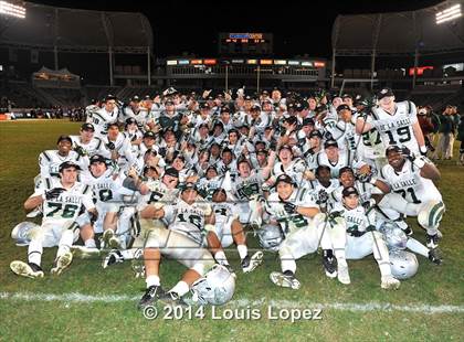 Thumbnail 1 in Centennial vs. De La Salle (CIF Open DIV Final) photogallery.