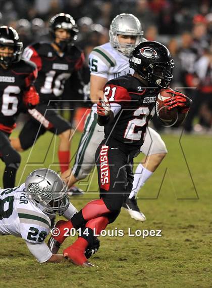 Thumbnail 1 in Centennial vs. De La Salle (CIF Open DIV Final) photogallery.