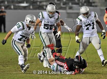 Thumbnail 3 in Centennial vs. De La Salle (CIF Open DIV Final) photogallery.