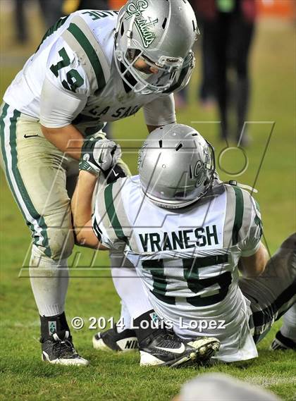 Thumbnail 2 in Centennial vs. De La Salle (CIF Open DIV Final) photogallery.