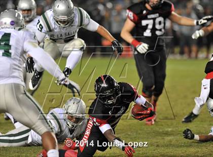 Thumbnail 1 in Centennial vs. De La Salle (CIF Open DIV Final) photogallery.