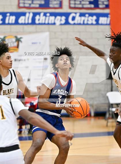 Thumbnail 3 in North Florida Educational Institute vs Blake  (Sun Bash Tourney) photogallery.