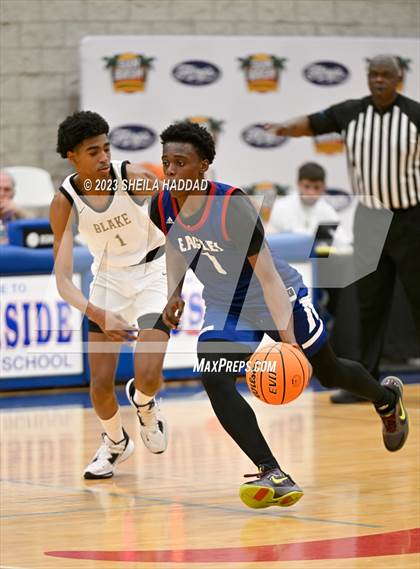Thumbnail 1 in North Florida Educational Institute vs Blake  (Sun Bash Tourney) photogallery.