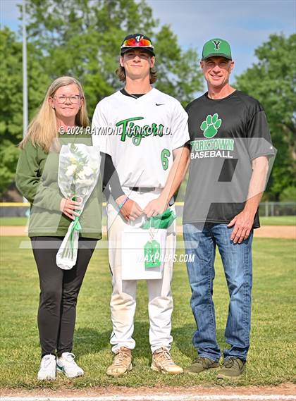 Thumbnail 3 in Yorktown Senior Night  photogallery.
