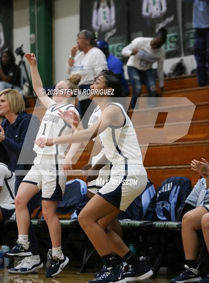 Thumbnail 1 in St. Joseph Notre Dame vs. Centennial (MLK Showcase) photogallery.