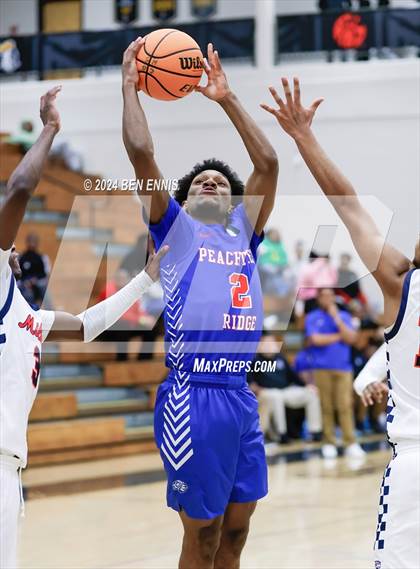 Thumbnail 2 in Milton vs. Peachtree Ridge (OTR Hoops: Thanksgiving Showcase) photogallery.