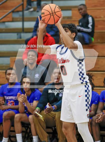 Thumbnail 1 in Milton vs. Peachtree Ridge (OTR Hoops: Thanksgiving Showcase) photogallery.