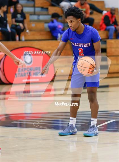 Thumbnail 3 in Milton vs. Peachtree Ridge (OTR Hoops: Thanksgiving Showcase) photogallery.