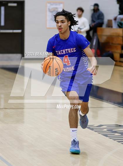 Thumbnail 3 in Milton vs. Peachtree Ridge (OTR Hoops: Thanksgiving Showcase) photogallery.