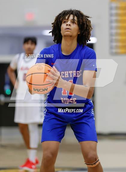 Thumbnail 3 in Milton vs. Peachtree Ridge (OTR Hoops: Thanksgiving Showcase) photogallery.