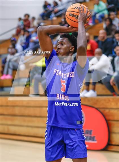 Thumbnail 2 in Milton vs. Peachtree Ridge (OTR Hoops: Thanksgiving Showcase) photogallery.