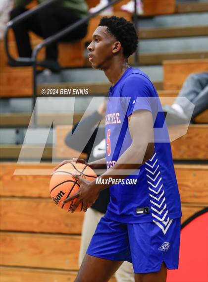 Thumbnail 2 in Milton vs. Peachtree Ridge (OTR Hoops: Thanksgiving Showcase) photogallery.