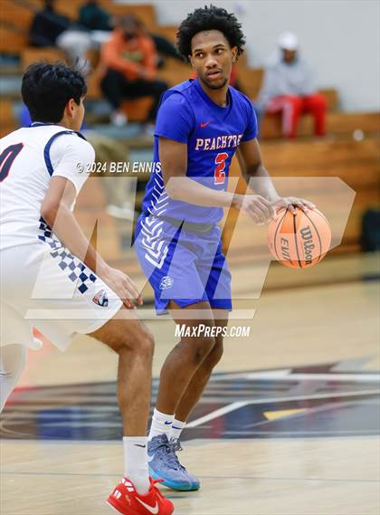Thumbnail 2 in Milton vs. Peachtree Ridge (OTR Hoops: Thanksgiving Showcase) photogallery.